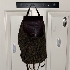 Fendi Backpack Purse. Bought in Italy.
